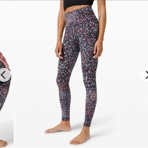 Lululemon Wunder Under High Rise Tight Multi olor High Waisted Leggings